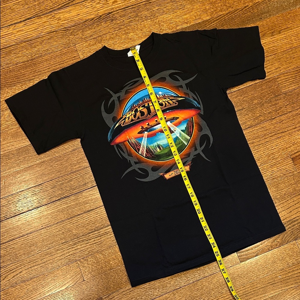 Unisex Black Boston Concert 2012 T-Shirt - Size Small, NWOT - Picture 7 of 8